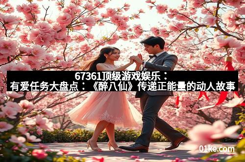 67361顶级游戏娱乐：有爱任务大盘点：《醉八仙》传递正能量的动人故事